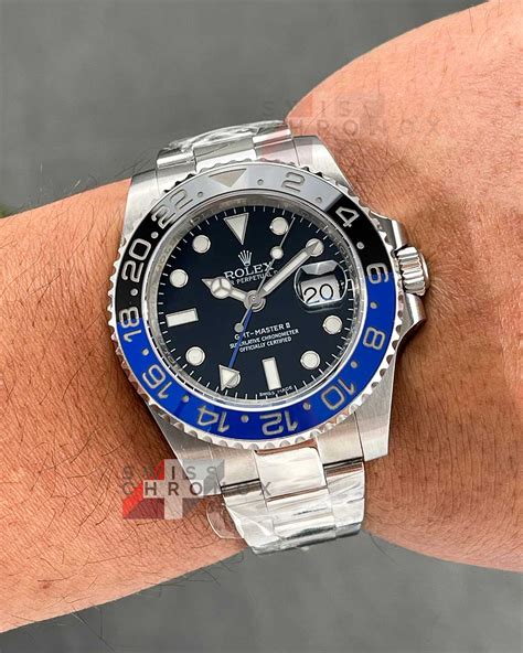 rolex gmt batman clone|rolex batman discontinued.